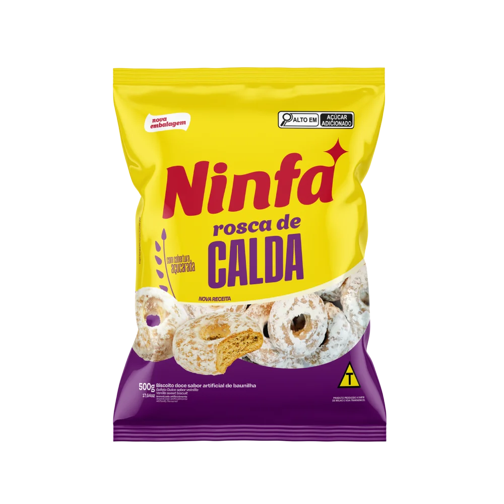BISC NINFA ROSQ 600G CALDA