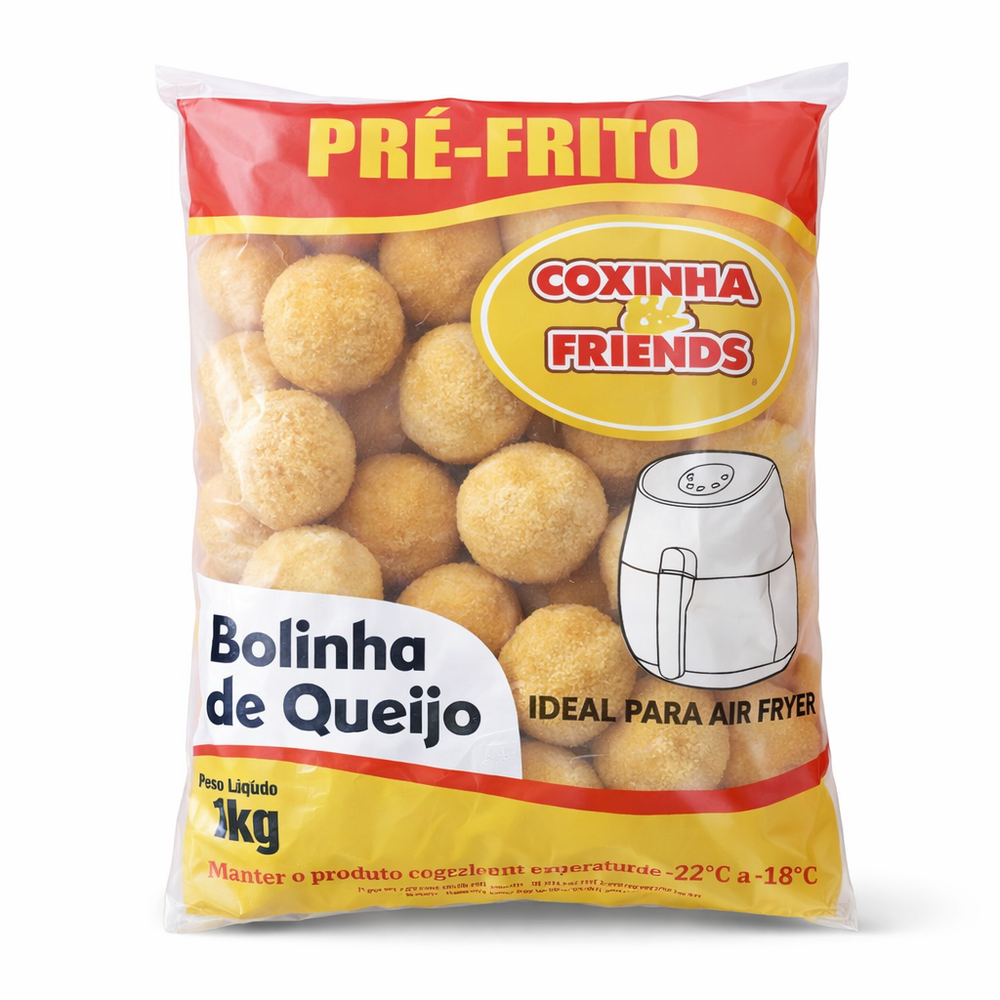 BOLINHA QJO COXINHA E FRIENDS 1kg