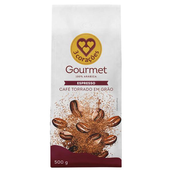 Café 3 Corações Gourmet Arabico 500g Espresso