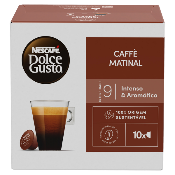 Cápsulas de Café Nescafé Dolce Gusto Caffe Matinal 80g