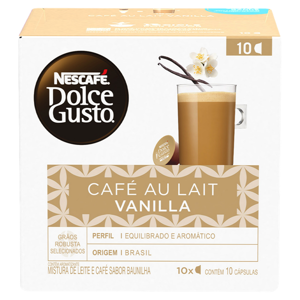 Cápsulas de Café Nescafé Dolce Gusto Au Lata Vanl 110g