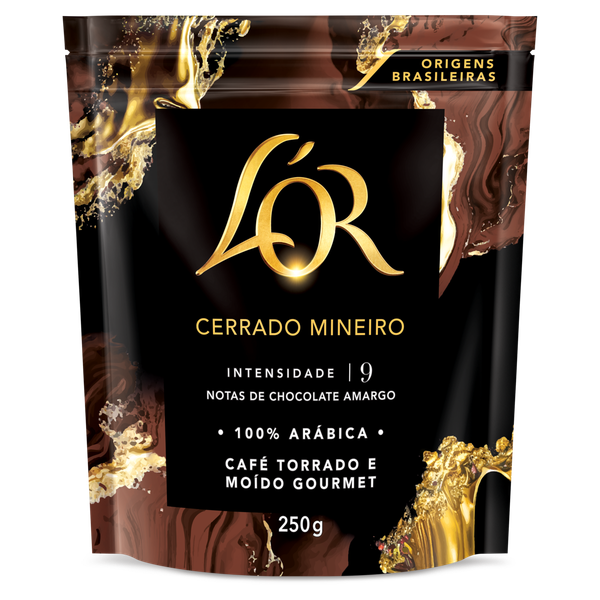 Café Lor Gourmet 100 Arábica Pouch Cerrado Mineiro 250g