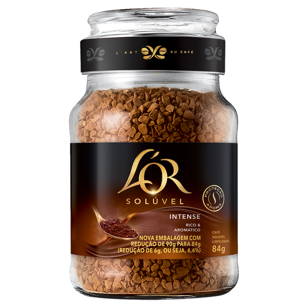 Café L'Or Solúvel Vidro Intense 84g