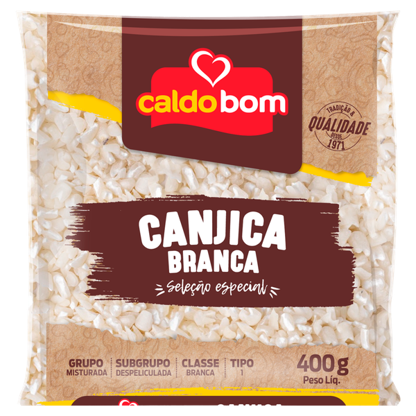 Canjica Branca Caldo Bom 400g