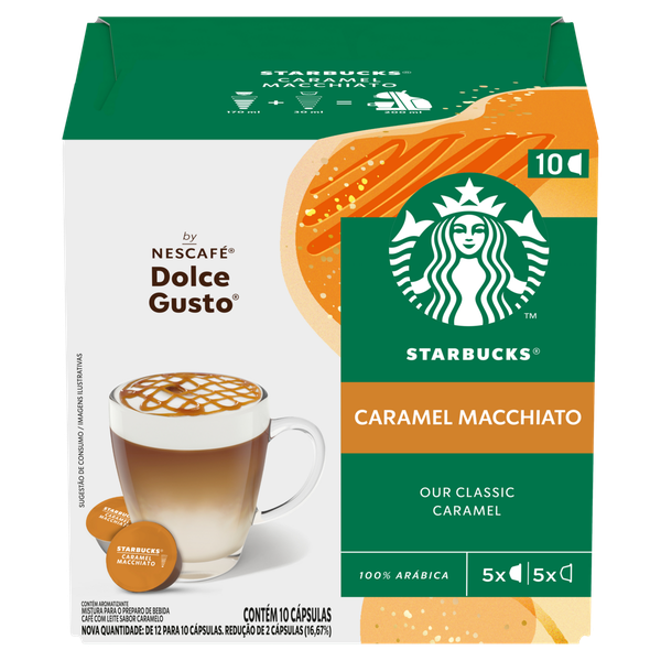 Cápsulas de Café Starbucks Caramelo Macchiatto 106,5g