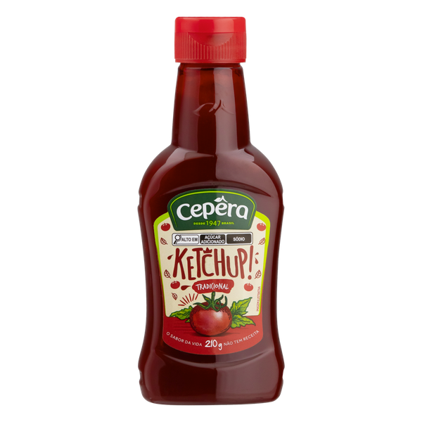 Catchup Cepêra Tradicional 210g