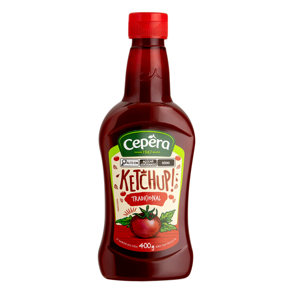 Catchup Cepêra Tradicional Ic 400g