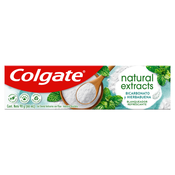 Creme Dental Colgate Natural Extracts Bicarbonato Hortelã 90g