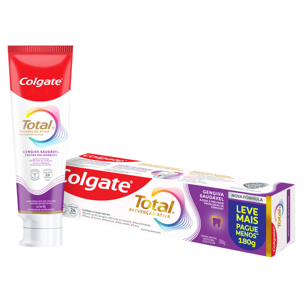 Creme Dental Colgate Total 12 Gengiva Reforçada 180g