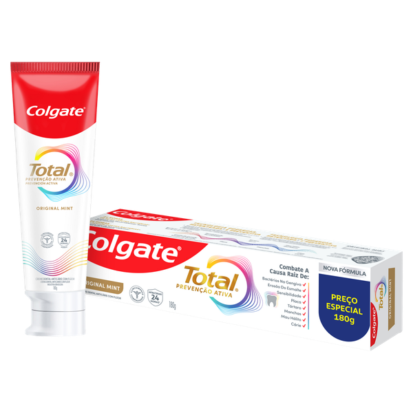 Creme Dental Colgate Total Original Mint 180g