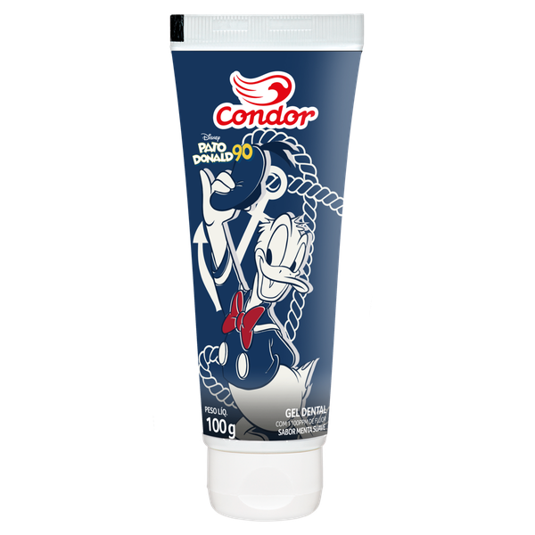 Creme Dental Gel Condor Disney com Flúor 100g