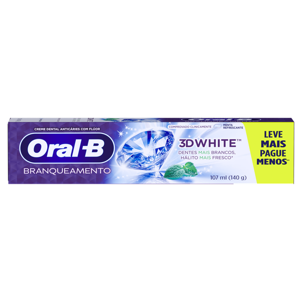 Creme Dental Oral B 3D White B Fresh Lm Pm 140g