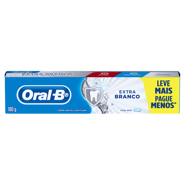 Creme Dental Oral B Extra Branco 180g