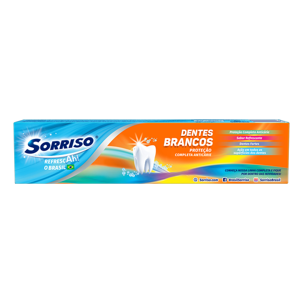 Creme Dental Sorriso Branco 120g