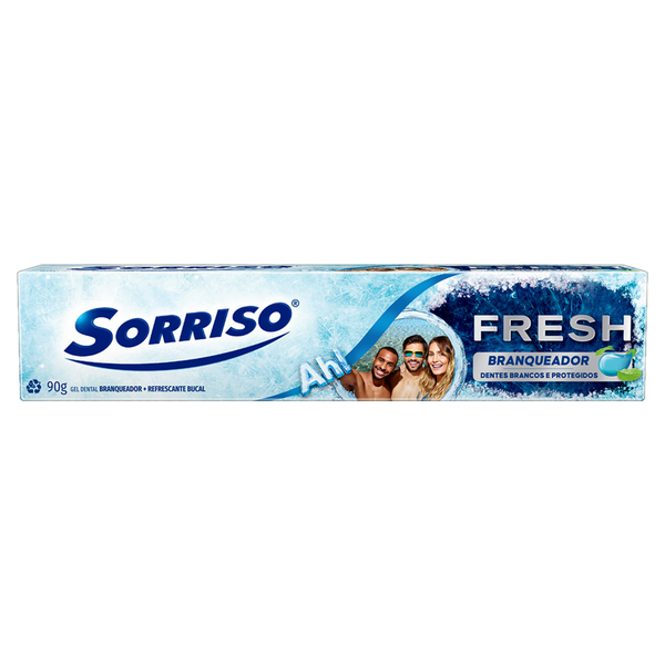 Creme Dental Sorriso Fresh Branqueador 90g