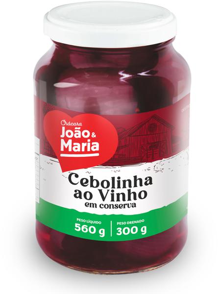 Cebolinha Ch Joao E Maria Ao Vinho 300G
