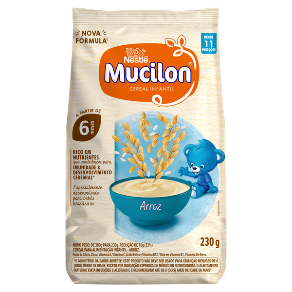 Cereal Mat Mucilon Arroz 230g