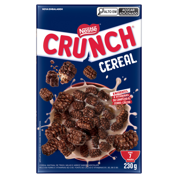 Cereal Matinal Nestlé Crunch 230g