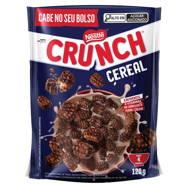 Cereal Matinal Nestlé Crunch Sachê 120g