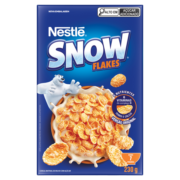 Cereal Matinal Snow Flakes 230g
