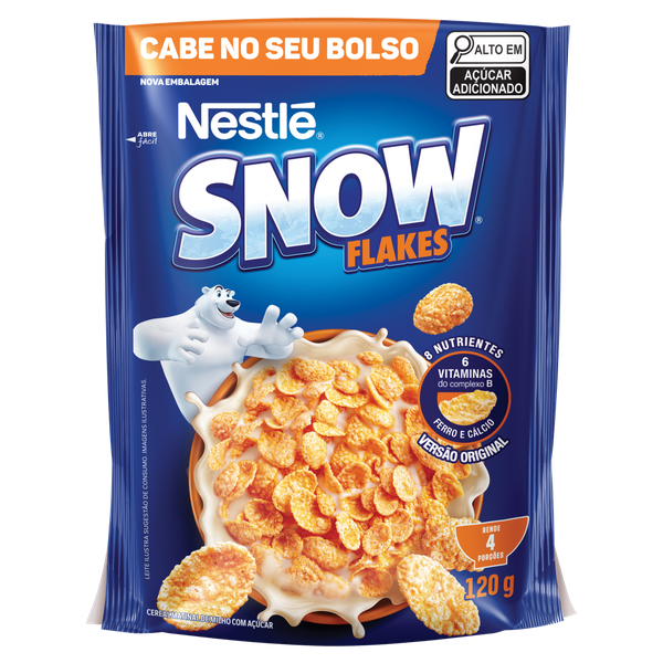 Cereal Matinal Snow Flakes Sachê 120g