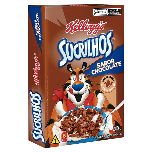 Cereal Matinal Sucrilhos Kellogg's Chocolate 240g