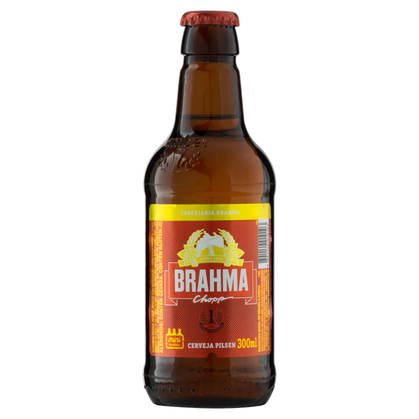 Cerveja Brahma Garrafa 300ml