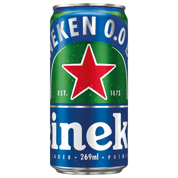 Cerveja Heineken Zero Lata 269ml
