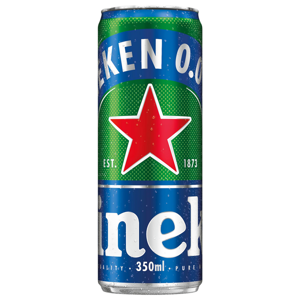 Cerveja Heineken Zero Sleek Lata 350ml