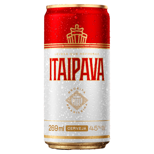 Cerveja Itaipava Pilsen Lata 269ml