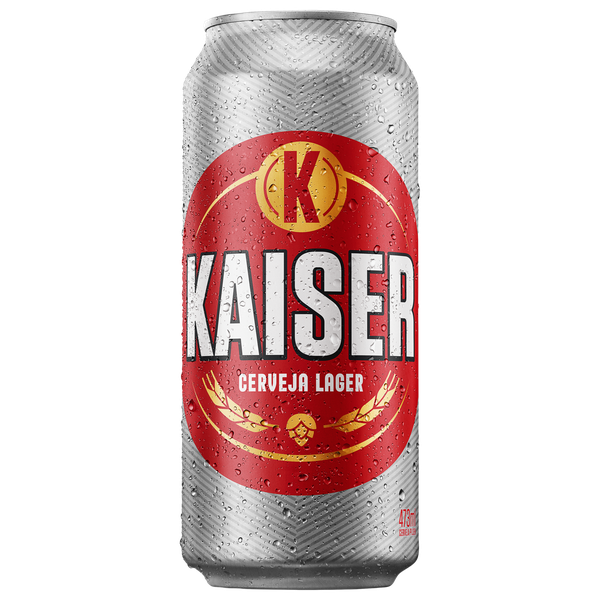 Cerveja Kaiser Pilsen Lata 473ml