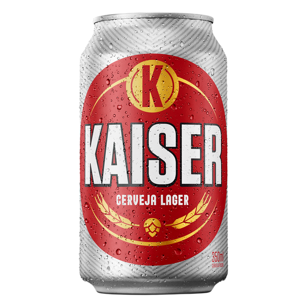 Cerveja Kaiser Pilsen Lata 350ml