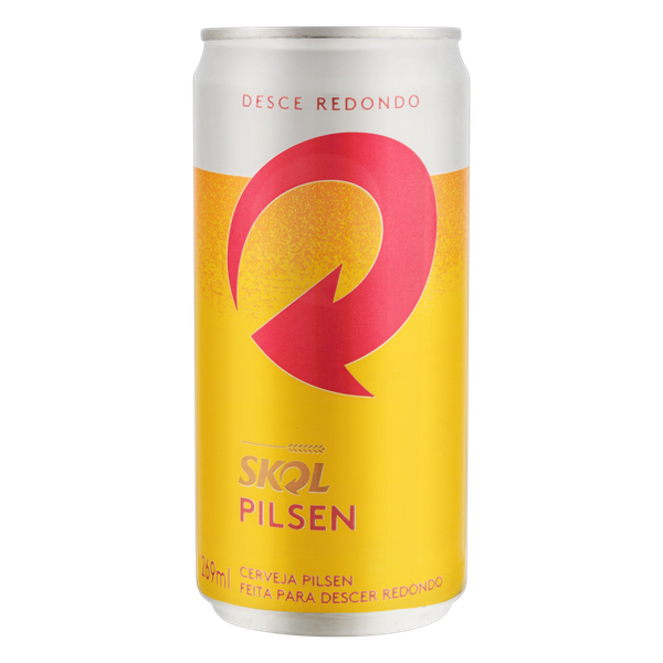Cerveja Skol Lata 269ml