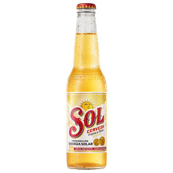 Cerveja Sol Mexicana Long Neck 330ml