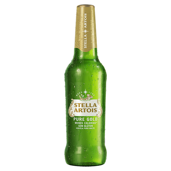 Cerveja Stella Artois Pure Gold Long Neck 330ml