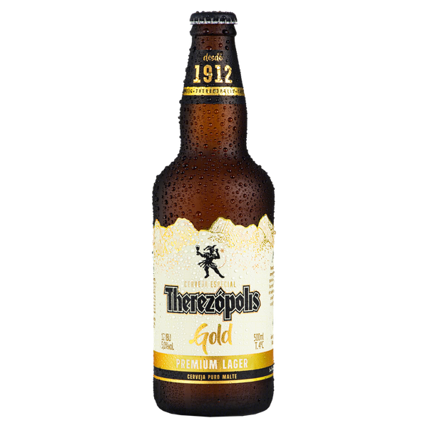 Cerveja Terezópolis Gold Garrafa 500ml