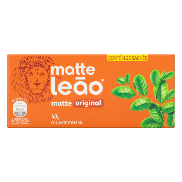 Chá Mate Leão Natural 40g