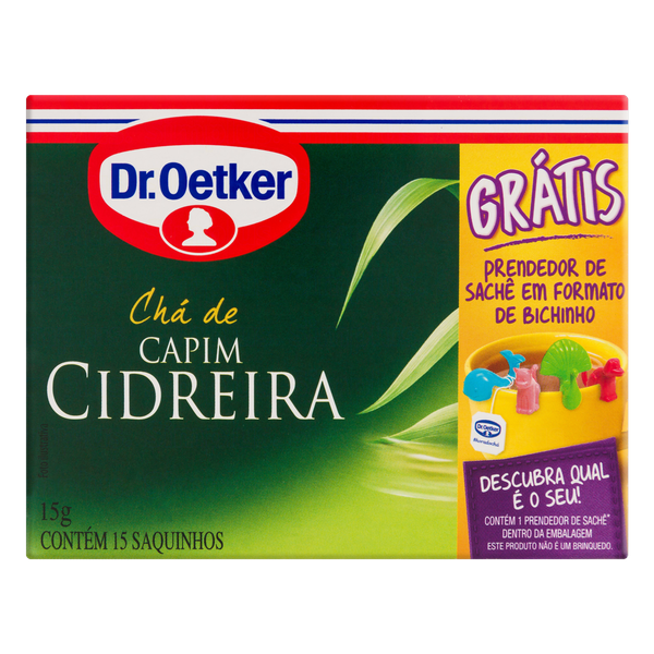 Chá Dr Oetker Cidreira 15g