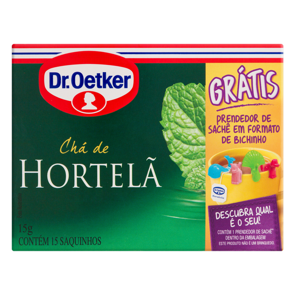 Chá Dr Oetker Hortelã 15g