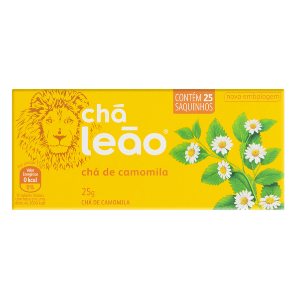 Chá Leão Camomila 25g