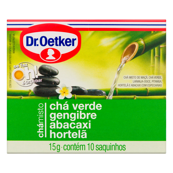 Chá Misto Dr Oetker Fortaleser 15g