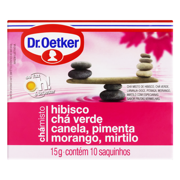 Chá Misto Dr Oetker Rejuveneser 15g