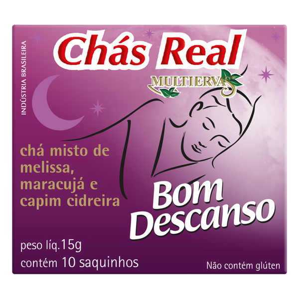 Chá Real Multiervas Bom Descanso 15g