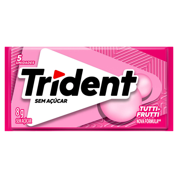 Chiclete Trident Tutti Frutti 8g