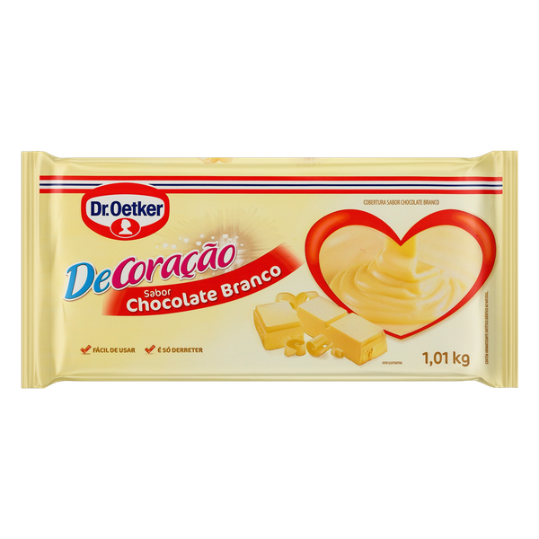 Cobertura Chocolate Branco Dr. Oetker 1,01kg