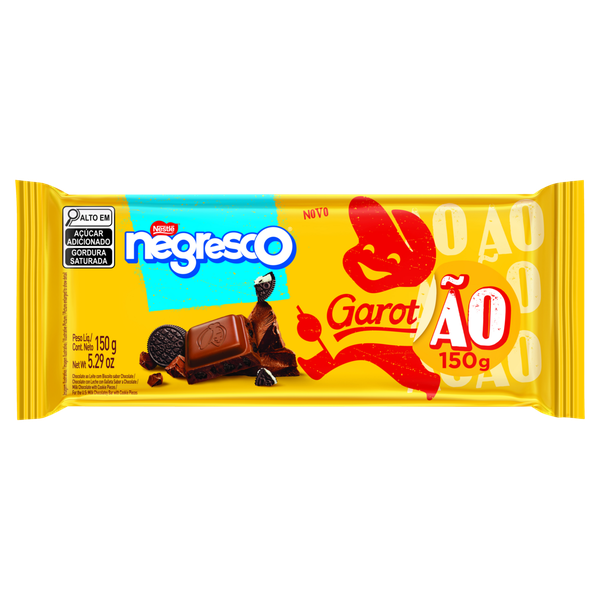 Chocolate Barra Negresco Garoto 150g