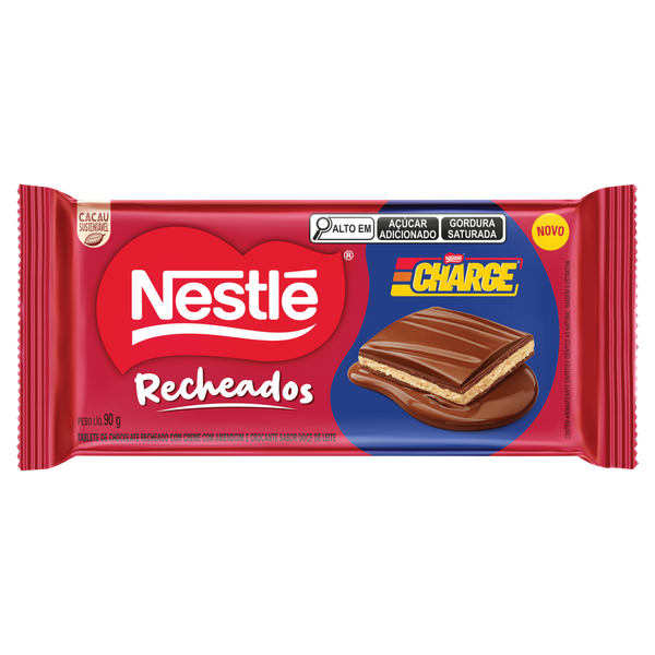 Chocolate Nestlé Barra Charge 90g
