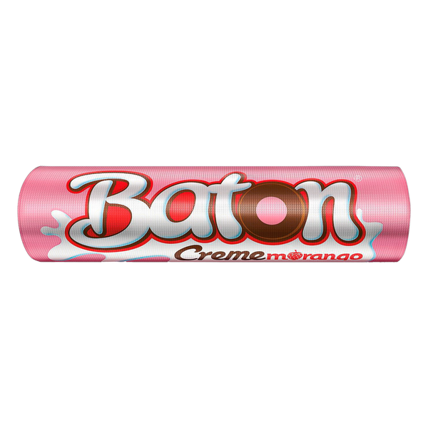 Chocolate Garoto Baton Recheado Morango 16g