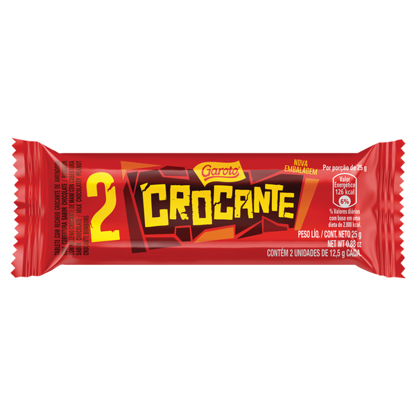 Chocolate Garoto Crocante 25g