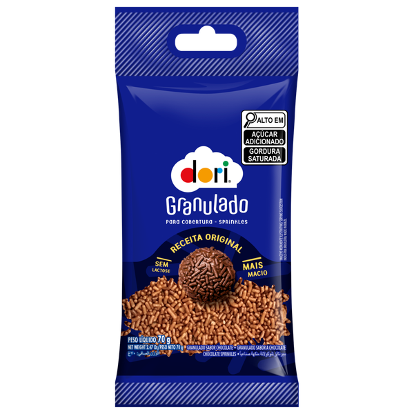 Chocolate Granulado Dori 70g